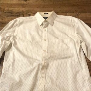 J crew small blue dot Thompson dress shirt